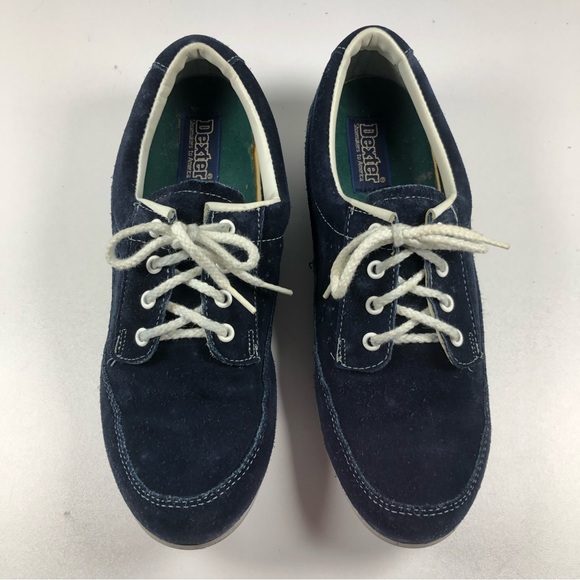 Dexter Shoes Vintage 7s 80s Dexter Bowling Shoes Womens 85 Blue